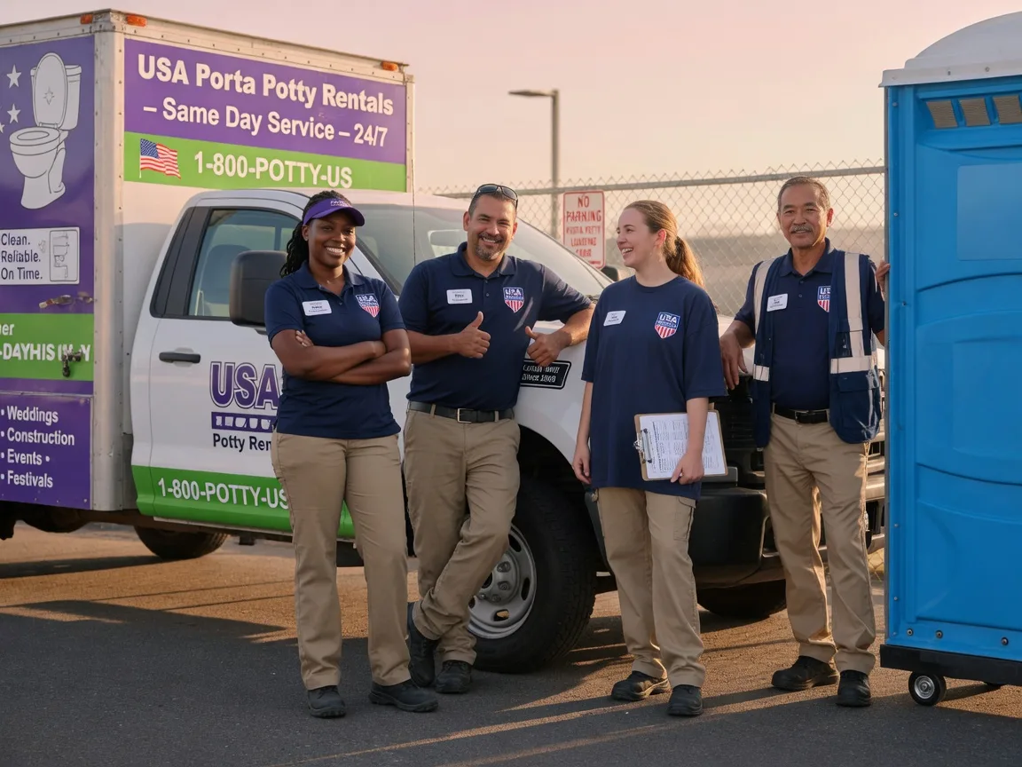 Porta Potty Rental company in Doylestown, WI